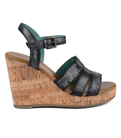 Cork heels and wedge best sale